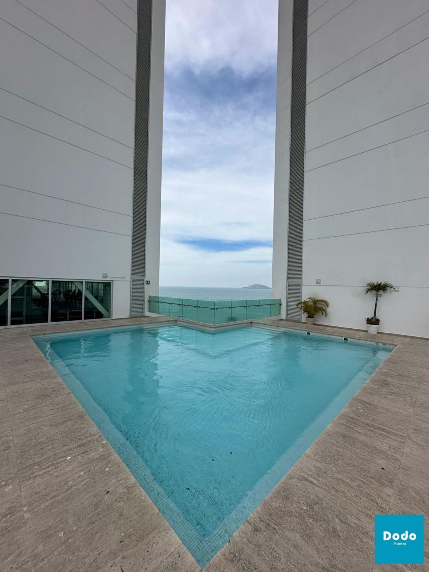 Departamento En Mazatlan Frente Al Mar Y Alberca Comun. Apartment Exterior photo